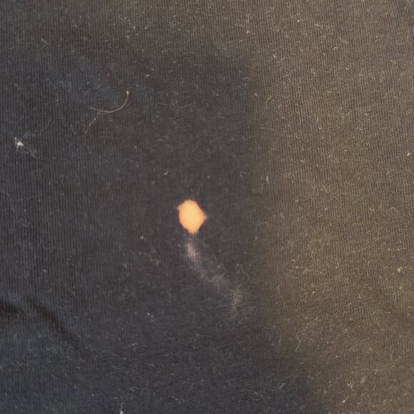 Puma Black & White Logo T-Shirt – Size L (14/16)- Small Bleach Stains - Picture 8 of 8